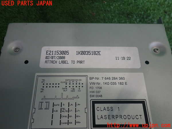 2UPJ-38056480]VW ゴルフ GTI(1KAXX)CDプレーヤー 中古_m0003.jpg