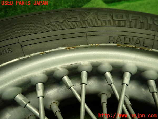 1UPJ-38089019]MG・ミジェット(不明)タイヤ　ホイール　1本④ 145/80R13 中古_m0004.jpg