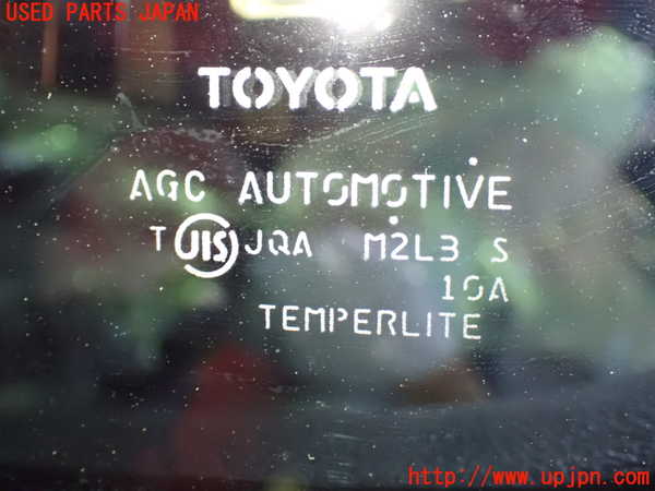 1UPJ-38101382]ヴェルファイア(ANH20W)左クォーターガラス 中古 AGC M2L3_m0002.jpg