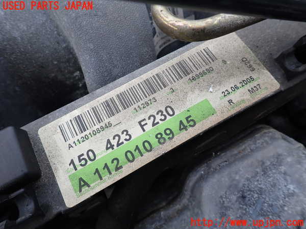 1UPJ-38112010]ベンツ SL350(230467)(R230)エンジン 112M37 中古_m0004.jpg