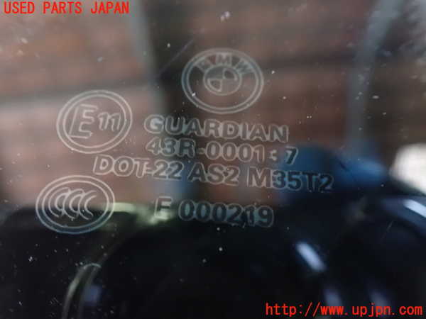 1UPJ-38121380]BMW X3 F25(WX20)右クォーターガラス GUARDIAN M35T2 中古_m0002.jpg