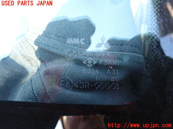 1UPJ-38161195]パジェロ(V45W)フロントガラス ASAHI M314 中古_m0003.jpg