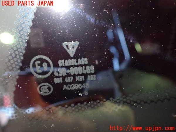 1UPJ-38191382]ポルシェ・ケイマン(98721)左クォーターガラス STARGLASS M31 中古_m0002.jpg