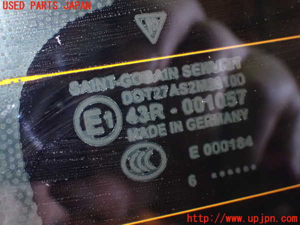 1UPJ-38191566]ポルシェ・ケイマン(98721)バックドア リアゲート ハッチ SEKURIT M23100 中古_m0004.jpg