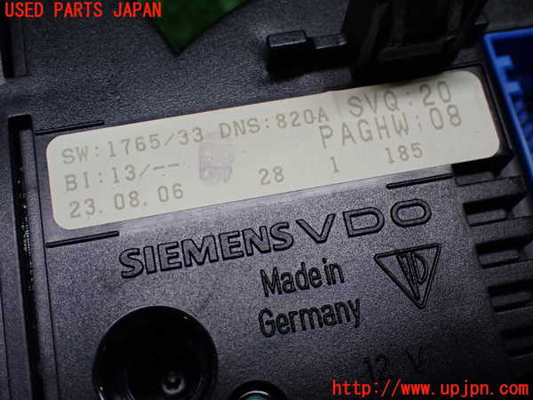 1UPJ-38196170]ポルシェ・ケイマン(98721)スピードメーター 中古_m0004.jpg