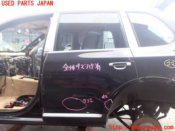 2UPJ-38231320]ポルシェ・カイエン ターボ(9PA50A)左後ドア 中古(43R-001167 M391)_m0001.jpg