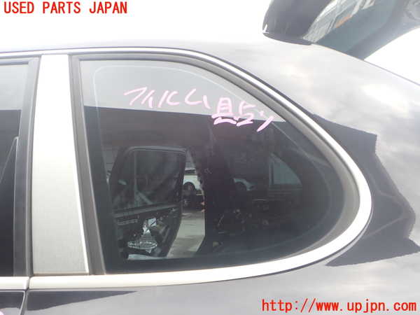 2UPJ-38231382]ポルシェ・カイエン ターボ(9PA50A)左クォーターガラス 中古(43R-00022 M44)_m0001.jpg