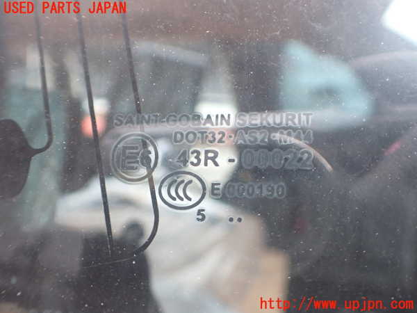 2UPJ-38231382]ポルシェ・カイエン ターボ(9PA50A)左クォーターガラス 中古(43R-00022 M44)_m0002.jpg
