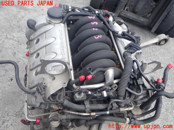2UPJ-38232010]ポルシェ・カイエン ターボ(9PA50A)エンジン 50 4WD 中古_m0002.jpg