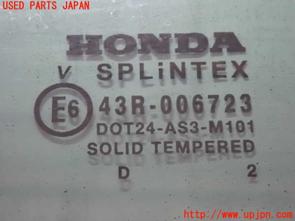 2UPJ-38421382]シビック タイプR(EP3)左クォーターガラス 中古 SPLiNTEX M101 43R-006723_m0003.jpg