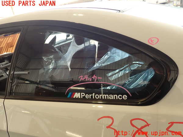2UPJ-38541382]BMW M3 クーペ(WD40)(E92)左クォーターガラス 中古(43R-001025 M241)_m0001.jpg