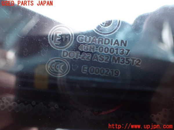 2UPJ-38551380]BMW X3(WY20)右クォーターガラス (43R-000137) 中古 (F25)_m0002.jpg
