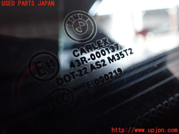 2UPJ-38551382]BMW X3(WY20)左クォーターガラス (43R-000137) 中古 (F25)_m0002.jpg
