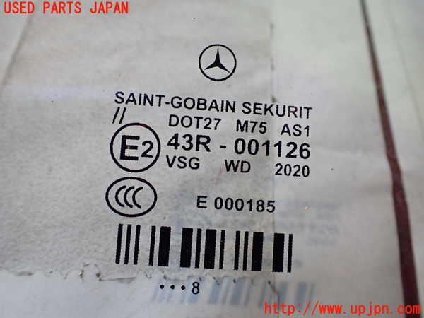 2UPJ-38561195]ベンツ CLS550 C219(219372)フロントガラス 中古 SAINT-GOBAIN SEKURIT M75 43R-001126_m0004.jpg