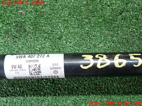 2UPJ-38654010]アウディ・A3 スポーツバック(GYDLA)右フロントドライブシャフト 中古_m0004.jpg