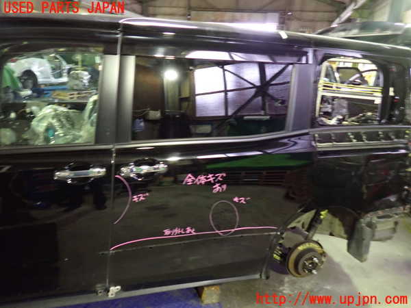 1UPJ-38681320]ヴォクシー(ノア)(ZRR80W)左後ドア AGC M2P3 中古_m0001.jpg