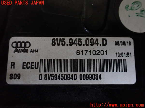 1UPJ-38691550]アウディ・S3 セダン(8VDJHL)右リアフィニッシャー 中古_m0003.jpg