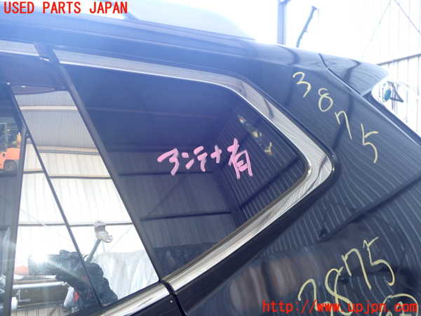 2UPJ-38751382]エクストレイル ハイブリッド(HNT32)左クォーターガラス 中古_m0001.jpg