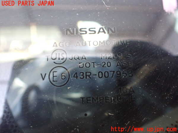 2UPJ-38751382]エクストレイル ハイブリッド(HNT32)左クォーターガラス 中古_m0002.jpg