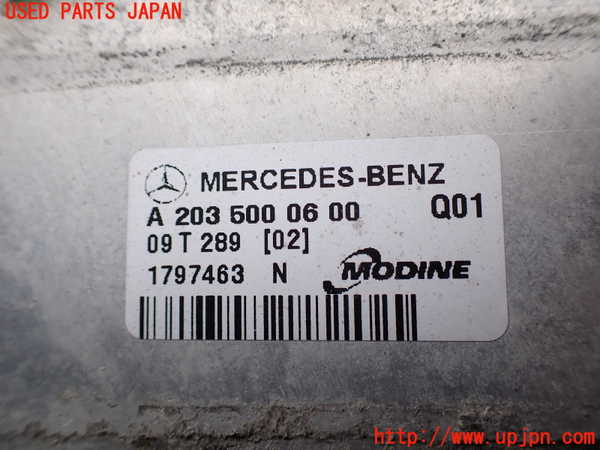 2UPJ-38782451]ベンツ SLK200 コンプレッサー(171445)インタークーラー1 中古 (R171)_m0002.jpg