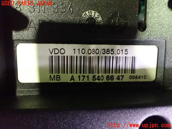 2UPJ-38786170]ベンツ SLK200 コンプレッサー(171445)スピードメーター 中古 (R171)_m0004.jpg