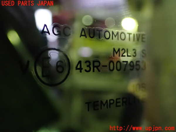 1UPJ-39061382]セレナ e-POWER(GFC28)左クォーターガラス 中古 AGC M2L3 43R-007953_m0002.jpg