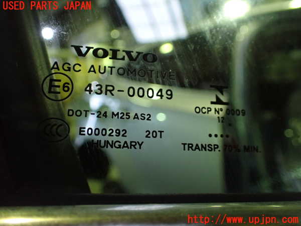 1UPJ-39111230]ボルボ・V40(MB4164T)右前ドア 中古 AGC M25 43R-00049_m0003.jpg
