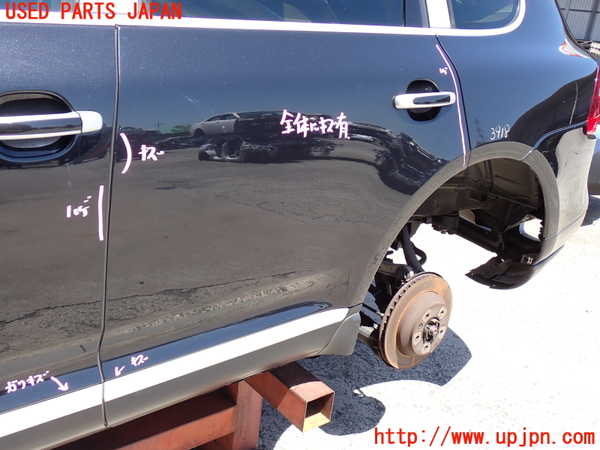 2UPJ-39181320]ポルシェ・カイエン(9PAM5501)左後ドア (43R-001090) 中古_m0003.jpg
