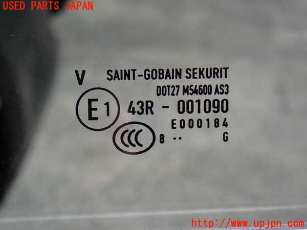 2UPJ-39181320]ポルシェ・カイエン(9PAM5501)左後ドア (43R-001090) 中古_m0004.jpg