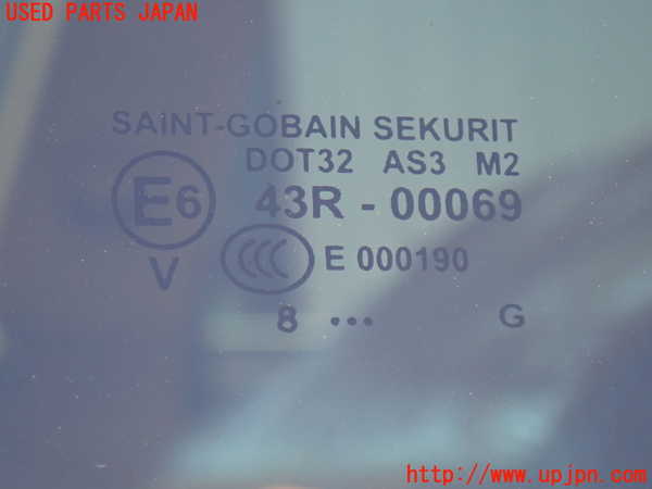 2UPJ-39181380]ポルシェ・カイエン(9PAM5501)右クォーターガラス (43R-00069) 中古_m0002.jpg