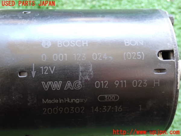 2UPJ-39186010]ポルシェ・カイエン(9PAM5501)セルモーター 中古_m0002.jpg