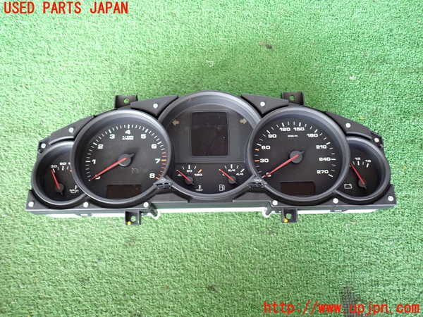 2UPJ-39186170]ポルシェ・カイエン(9PAM5501)スピードメーター 中古_m0001.jpg