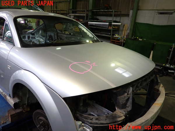 2UPJ-39191060]アウディ・TT クーペ(8NAUQ)ボンネットフード 中古_m0001.jpg