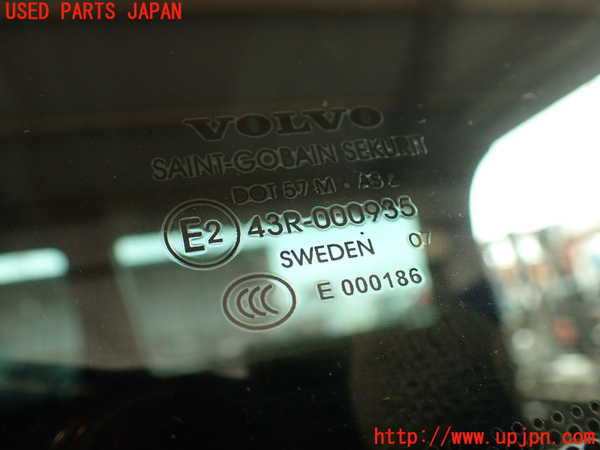 2UPJ-39201382]ボルボ・V70(SB5244W)左クォーターガラス 中古 SAINT-GOBAIN SEKURIT M6 43R-000935_m0002.jpg