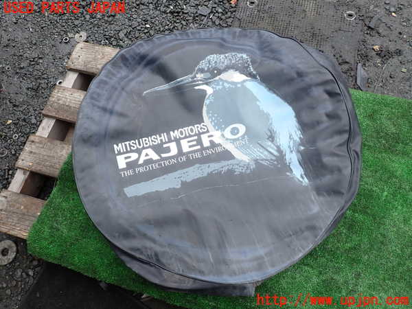 1UPJ-39241705]パジェロ(V75W)スペアタイヤカバー 中古_m0001.jpg