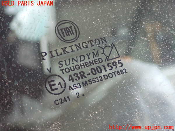 1UPJ-39261380]アバルト・595C(312142)右クォーターガラス 中古 PILKINGTON M5532 43R-001595_m0002.jpg