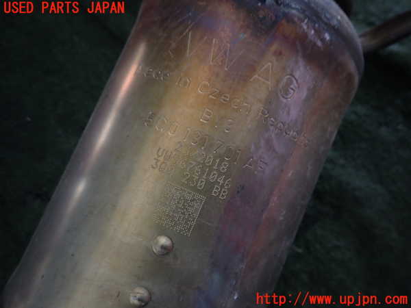 2UPJ-39362631]VW ゴルフ トゥーラン(1TDFG)フロントパイプ1 中古_m0003.jpg