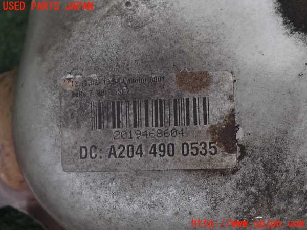 2UPJ-39632671]ベンツ C200 コンプレッサー ステーションワゴン S204(204241)リアマフラー1 中古_m0004.jpg