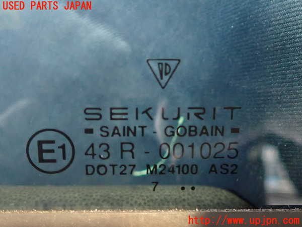 2UPJ-39641260]ポルシェ・ボクスター(986K)左ドア 中古 SAINT-GOBAIN SEKURIT M24100 43R-001025_m0005.jpg