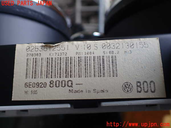 1UPJ-39666170]VW ルポGTI(6EAVY)スピードメーター 中古_m0004.jpg