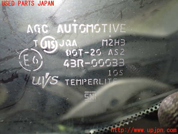 1UPJ-39711202]セレナ Sハイブリッド(HC26)左フロント三角窓ガラス 中古 AGC M2H3 43R-00033_m0002.jpg