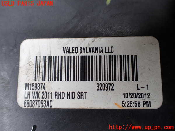 1UPJ-39771132]ジープ・グランドチェロキー(WK36A)左ヘッドライト HID 中古_m0004.jpg