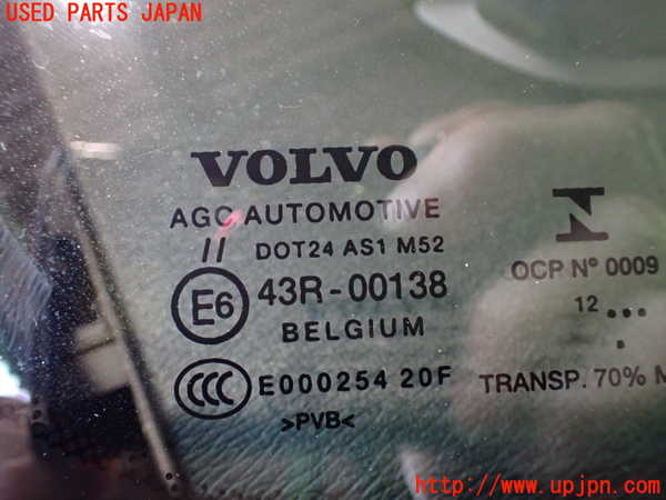 2UPJ-39811195]ボルボ・V40(MB4164T)フロントガラス 中古 AGC M52 43R-00138_m0004.jpg