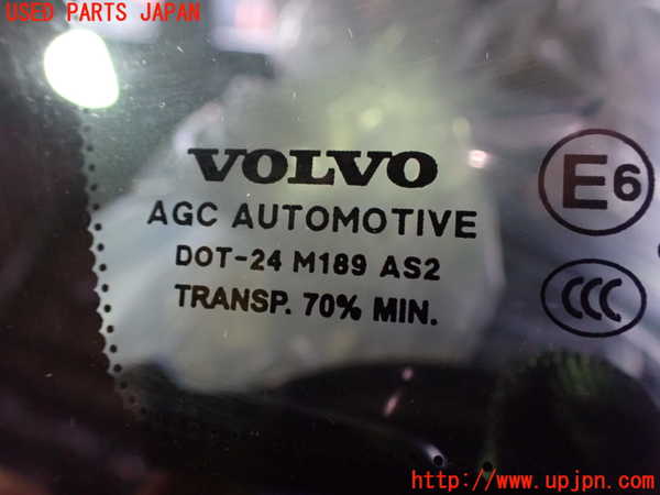 2UPJ-39811382]ボルボ・V40(MB4164T)左クォーターガラス 中古 AGC M189 43R-00048_m0003.jpg