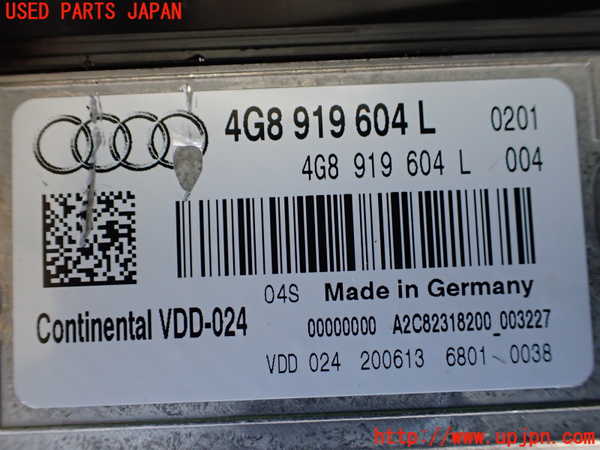 1UPJ-39966239]アウディ・A7 スポーツバック(4GCGWC)メーター・その他 中古_m0004.jpg