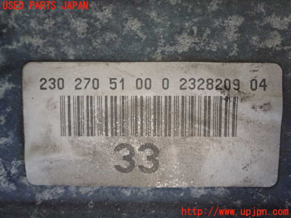 1UPJ-40043010]ベンツ SL350 R230(230458)ミッション AT 272 中古_m0003.jpg