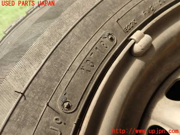 2UPJ-40089021]クラウン 4ドア ハードトップ(LS130)タイヤ　ホイール　1本① 195/70R14 中古_m0002.jpg
