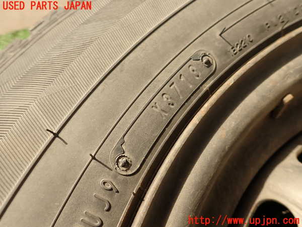 2UPJ-40089024]クラウン 4ドア ハードトップ(LS130)タイヤ　ホイール　1本④ 195/70R14 中古_m0002.jpg