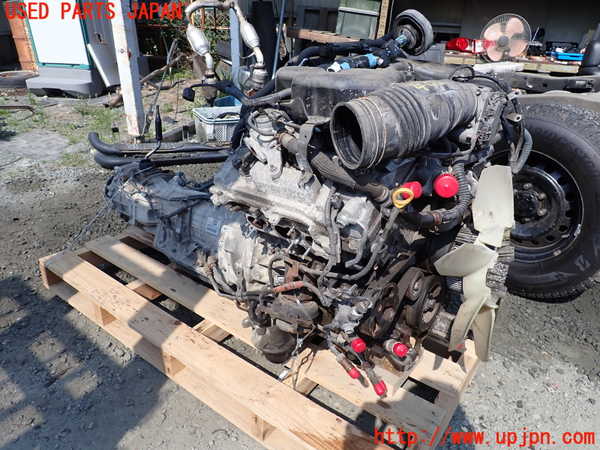 1UPJ-40222003]FJクルーザー(GSJ15W)エンジンミッションセット（補器類・ECU付） 1GR-FE 5FAT 中古_m0001.jpg