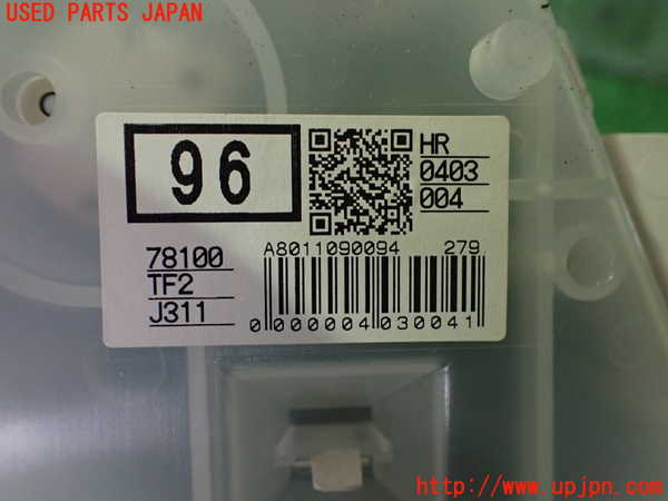 2UPJ-40346170]フィット(Fit) ハイブリッド(e：HEV)(GP1)スピードメーター 中古_m0004.jpg
